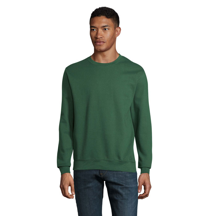 Sweat unisexe promotionnel COLUMBIA Vert bouteille
